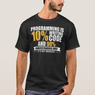 T-shirt Citation de programmation IT Tech Programmer Logic