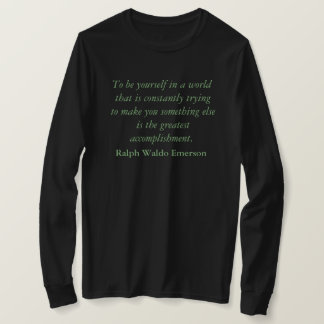 T-shirt Citation de Ralph Waldo Emerson