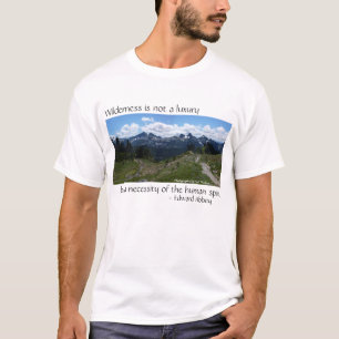 T-shirt Citation de région sauvage (chaîne de Tatoosh)