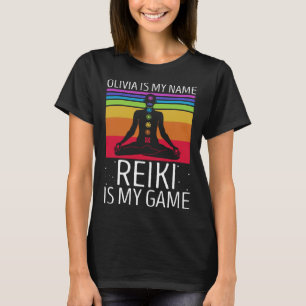 T-shirt Citation de Reiki holistique pour Reiki Meowster e