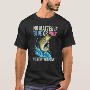 T-shirt Citation de révélation de sexe pour la pêche