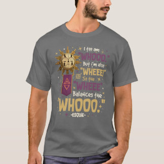 T-shirt Citation de signature drôle jeu ami