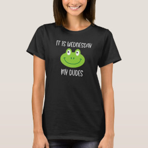 T-shirt Citation de slogan de mème de grenouille C'est mer