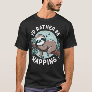T-shirt Citation De Sloth Je Préférerais Enlever De Mignon