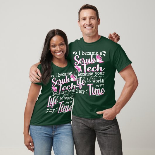 T-shirt Citation de technologue chirurgical Scrub Tech (Unisexe)