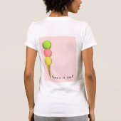 T-shirt Citation de tennis (Dos)
