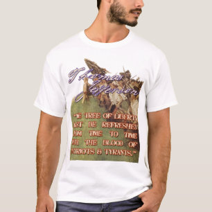 T-shirt Citation de Thomas Jefferson : L'arbre de la