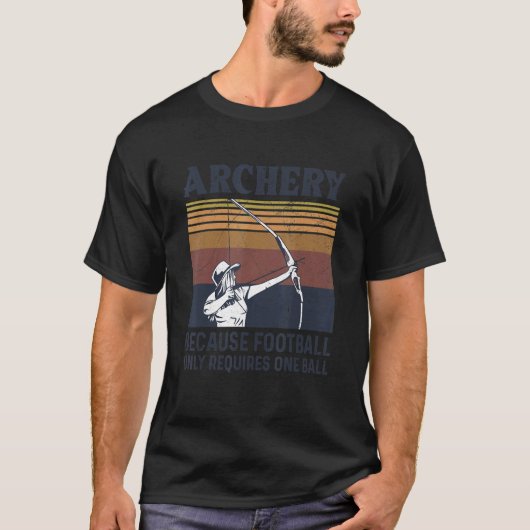 T-shirt Citation De Tir De Bow Pour Un Archer De Bow (Devant)