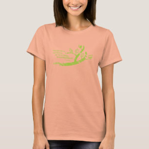 T-shirt Citation de Tzu du Laotien avec une branche