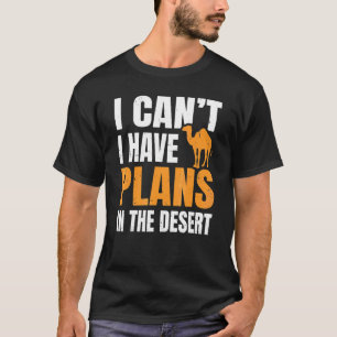 T-shirt Citation De Ventilateur De Camel Pour Un Dromedale