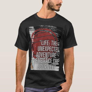T-shirt Citation de vie unique fille