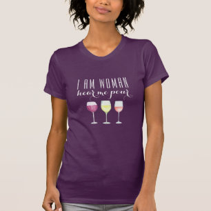 T-shirt Citation de vin drôle Mode femme