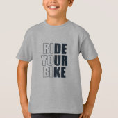 T-shirt Citation de VTT motivationnelle - Cyclisme drôle (Devant)