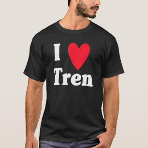 T-shirt Citation d'entraînement I Love Tren Sardaigne Entr