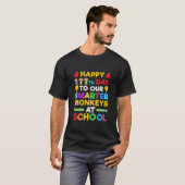 T-shirt Citation Des Enseignants De Correspondance 100E Jo (Devant entier)
