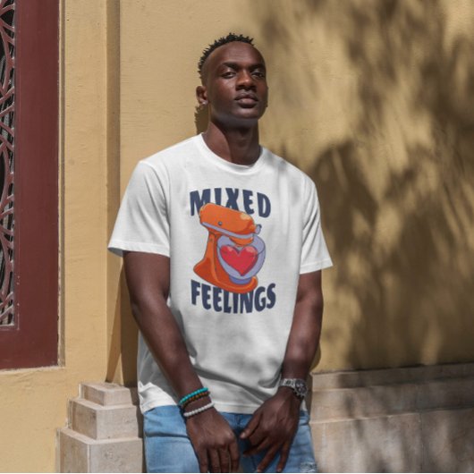 T-shirt Citation des sentiments mitigés du batteur