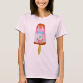 T-shirt Citation d'été popsicle sorbet mignon art alimenta (Devant)