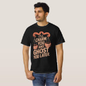 T-shirt Citation d'Halloween de Libra drôle (Devant entier)
