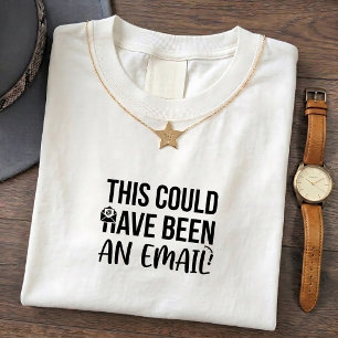 T-shirt citation d'humour de bureau amusant