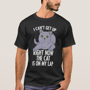 T-shirt Citation d'humour de chat Maman Papa Parents félin