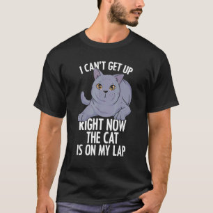 T-shirt Citation d'humour de chat Maman Papa Parents félin