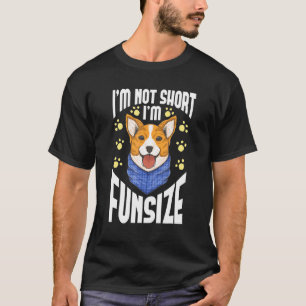 T-shirt Citation d'humour spirituel de chien Corgi court