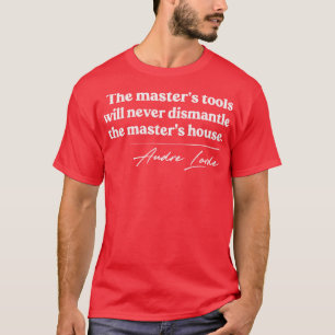 T-shirt Citation d'icône féministe Audre Lorde