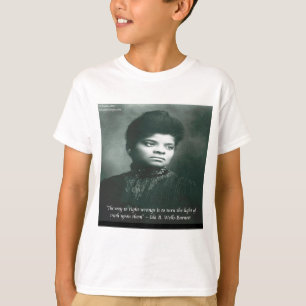 T-shirt Citation d'Ida B Wells & Vérité