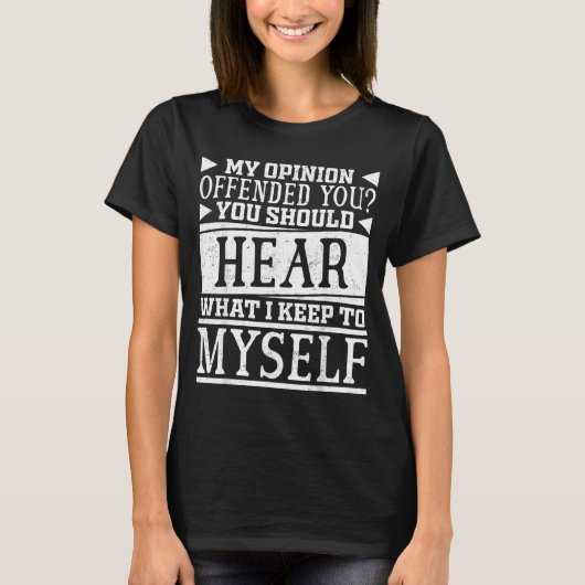 T-shirt Citation drôle (Devant)