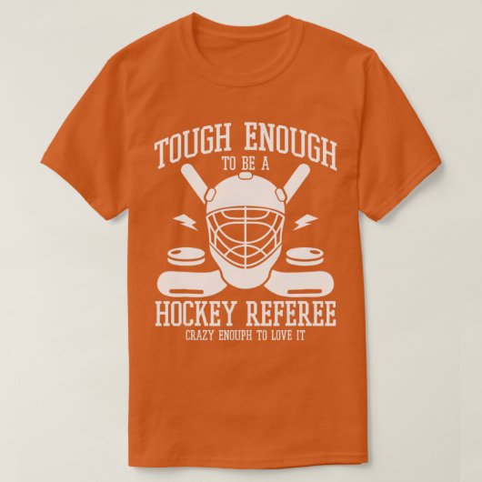 T-shirt Citation drôle Arbitre de hockey sur glace (Design devant)