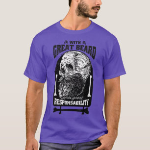T-shirt Citation drôle de barbe