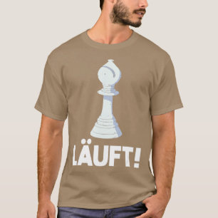 T-shirt Citation drôle de course d'échecs pour coureur de 