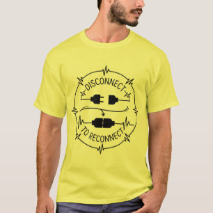 T-shirt Citation drôle de désintoxication numérique pour s