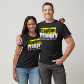T-shirt Citation drôle de fille Prangry (Unisexe)