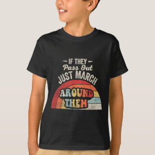 T-shirt Citation drôle de groupe de majorettes Rétro Vinta