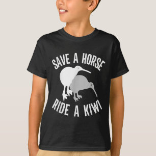 T-shirt Citation drôle de Kiwi de Nouvelle-Zélande Sauver