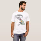 T-shirt Citation drôle de multitâcheur – S'inquiéter, Reme (Devant entier)