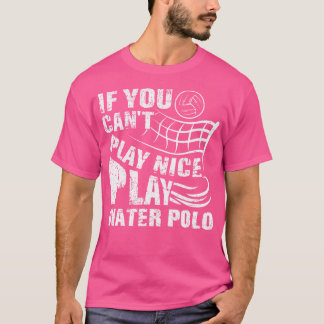 T-shirt Citation Drôle De Polo D'Eau Pour Hommes Et Femmes