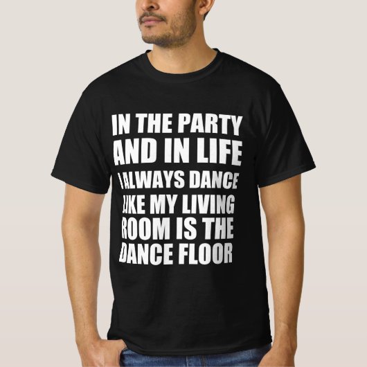 T-shirt Citation drôle de Rumba (Devant)