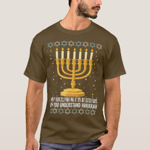 T-shirt Citation drôle de téléphone portable Hanoukka Chan
