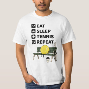 T-shirt Citation drôle de tennis