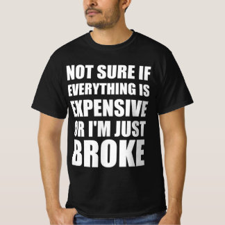 T-shirt Citation drôle économie cassée