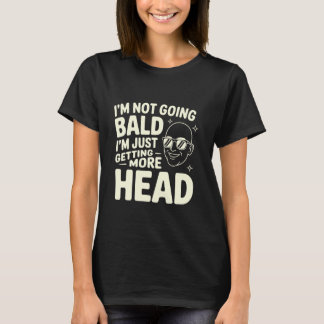 T-shirt Citation drôle Je ne deviens pas chauve, je gagne