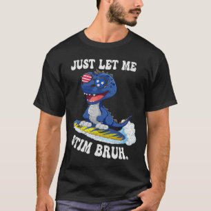 T-shirt Citation drôle Laissez-moi simplement l'autisme me