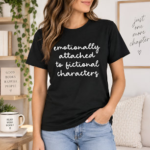 T-shirt Citation drôle pour les amateurs de livres Script