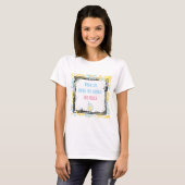 T-shirt Citation Drôle Quand La Vie Vous Met Des Citrons,  (Devant entier)