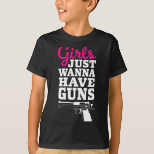 T-shirt Citation drôle rétro sur les armes à feu - Les fil