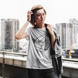 T-shirt Citation du Christ volleyball