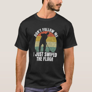 T-shirt Citation du gardien de l'école de nettoyage pour u