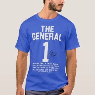 T-shirt Citation du général Jersey Bobby Knight